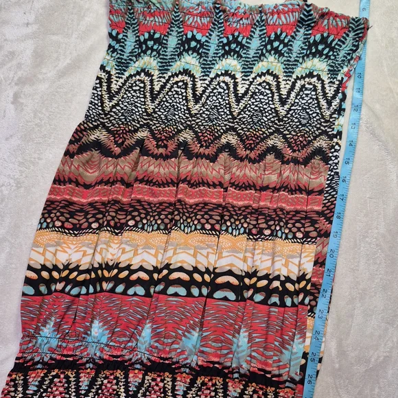 Multicolor Patterned Women's Top - Picture 3 of 3